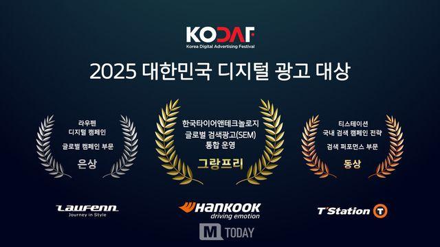 AI 기반 글로벌 마케팅의 정답! 한국타이어, 국내 최대 디지털 광고대상 '3관왕' 대기록