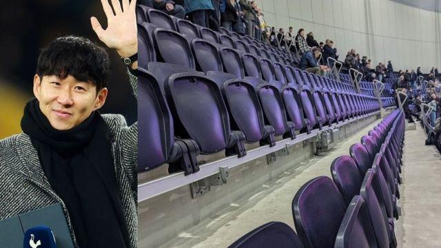 '손흥민 효과' 없었다, 무려 1만5000석 '텅텅' 비다니…토트넘 얼마나 못 하길래→SON 방문에도 관중석 썰렁+흥행 참패