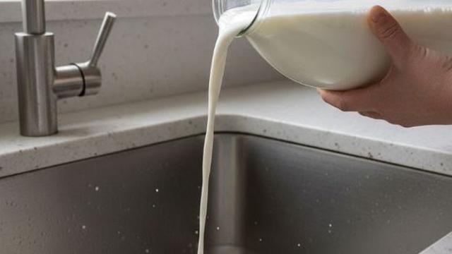 싱크대에 우유 버리면 안 되는 이유