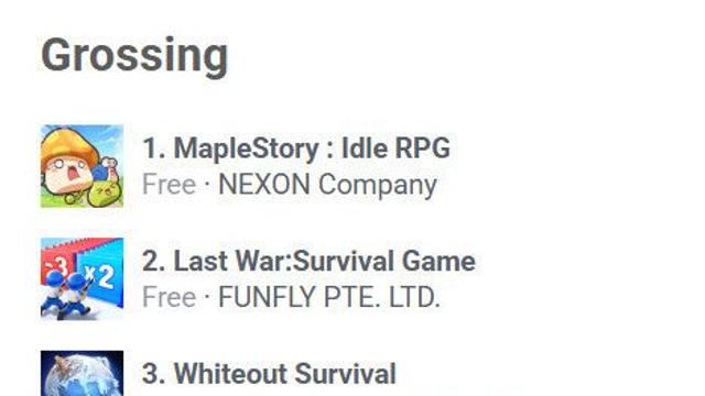 [주간 핫 게임] 韓 롤플레잉 vs 中 전략게임 구글플레이 매출 경쟁...'니케' 구글 매출 10위권 진입