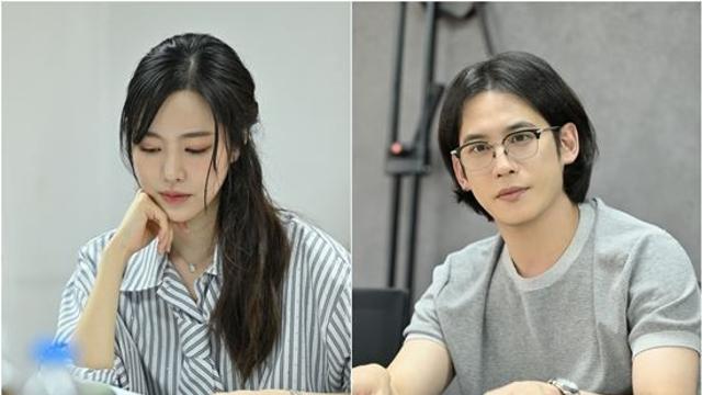 현대판 로미오와 줄리엣…진세연·박기웅, '사랑을 처방해 드립니다' 대본리딩 현장