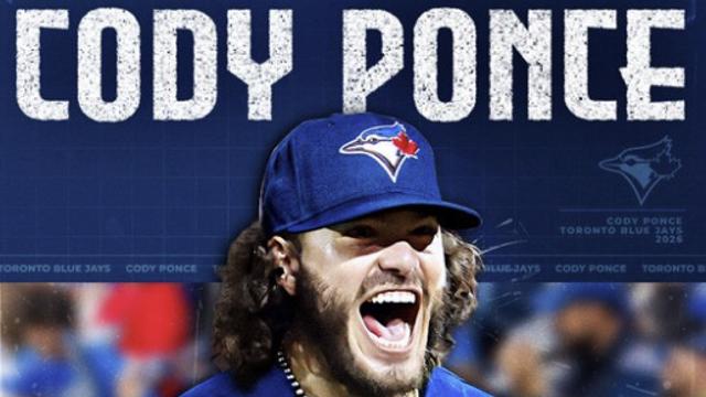 [오피셜] 코디 폰세, MLB 토론토와 3년 계약 '공식발표'…