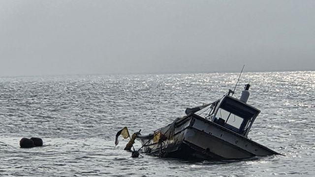 홍성 궁리항 앞바다서 3.59t 어선 침몰…인명피해 없어