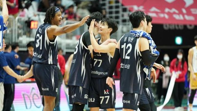 프로농구 수원 KT, 4쿼터 4득점에 그친 안양 정관장 제압