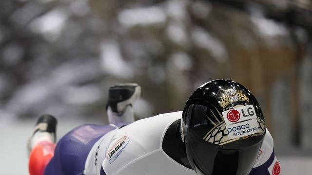 남자 스켈레톤 정승기, 월드컵 3차 3위…올림픽 시즌 첫 메달