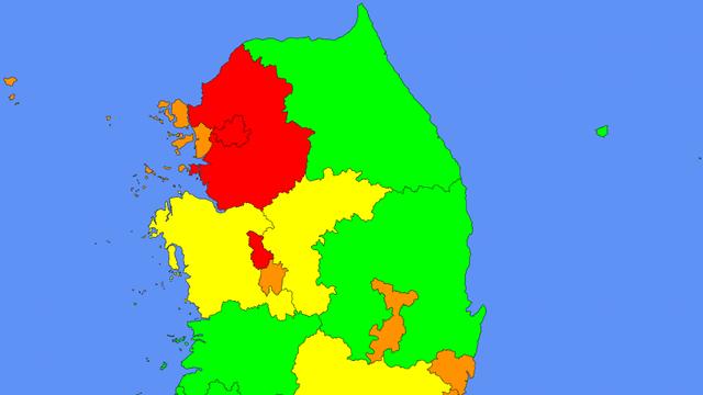 전국 지방자치단체 재정자립도 순위