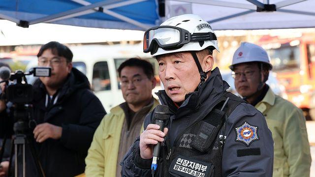 광주대표도서관 실종자 수색 저녁 재개 전망