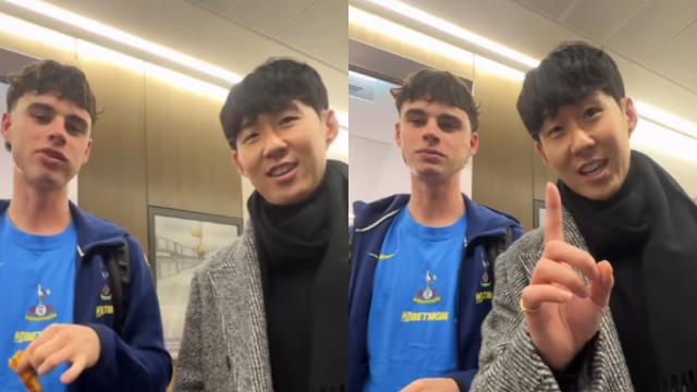 손흥민이 잘못했네…