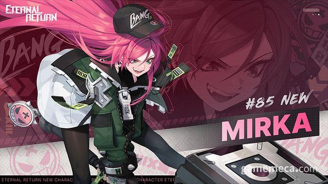 망치 든 여전사, 이터널 리턴 신규 캐릭터 '미르카' 추가