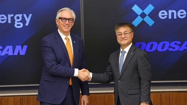 두산에너빌, 美 엑스-에너지에 SMR 핵심소재 공급한다