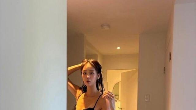 10㎏ 감량 소유, 뼈말라 몸매 됐네…완벽 비율 과시