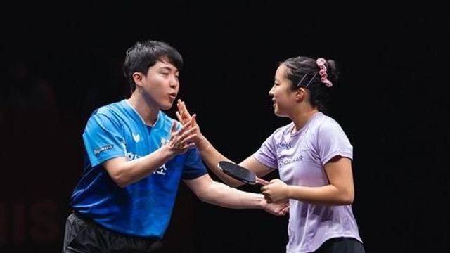 ‘중국 1위 꺾었다’ 탁구 임종훈-신유빈 듀오, WTT 파이널스 결승행
