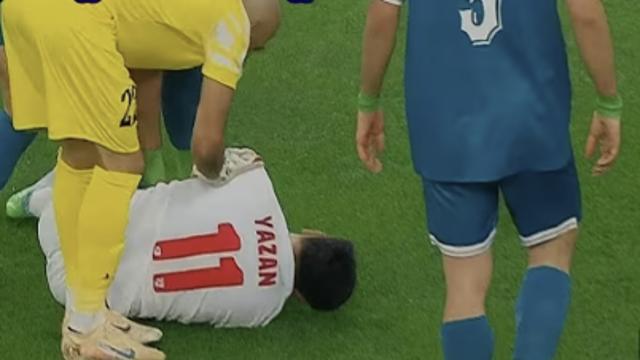 [오피셜] 韓 축구 '쑥대밭' 만들었는데→첫 월드컵 앞두고 '십자인대 파열' 날벼락!…요르단 핵심 FW, 눈물 펑펑