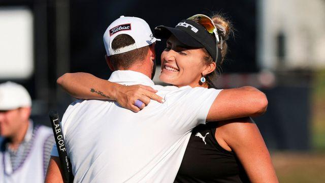 렉시 톰프슨-클라크, 그랜트 손턴 인비테이셔널 1R 공동 선두