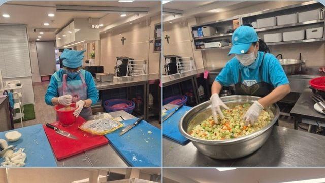 가수는 노래, 팬들은 행동…임영웅 팬들의 도시락