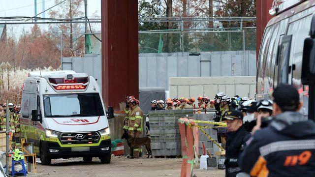 `광주 도서관 붕괴` 시공사 압수수색, 관계자 출국금지…수사 속도(종합)