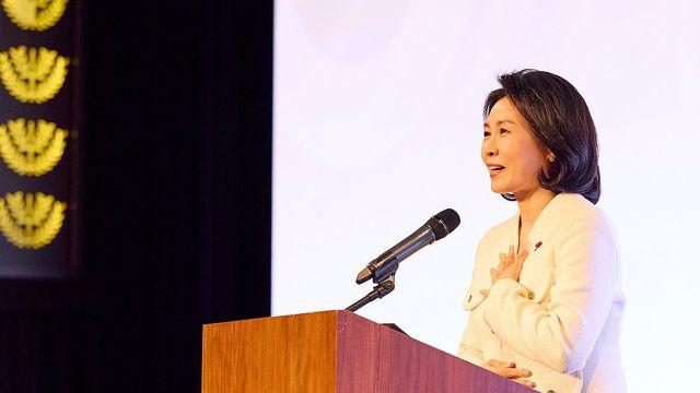 金여사, 불교계 송년 만찬 참석…