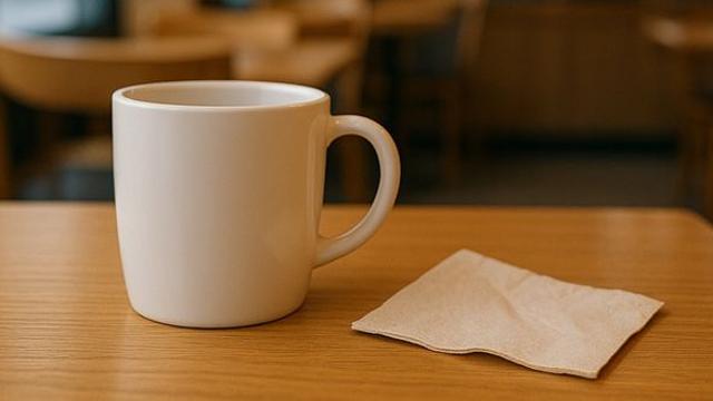 절대 닦는 데 쓰지 마세요, 이 냅킨!