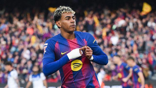 '못 말리는 스타성' 야말, 2025 유니폼 판매왕 등극