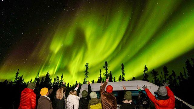 오로라의 성지 ‘옐로나이프’, 태양활동 극대기 맞아 화려한 오로라 장관 펼쳐져
