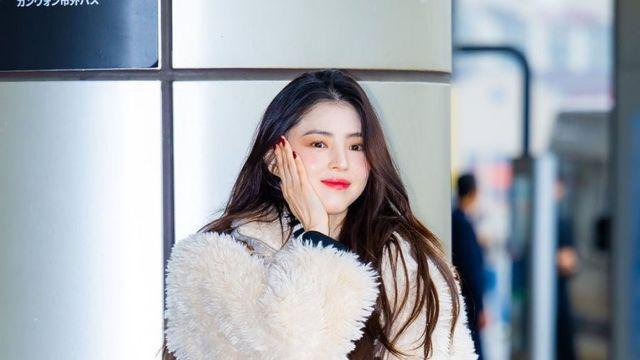 한소희 공항 패션