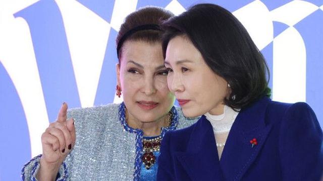 김혜경 여사, 한-UAE 공동기획전시 개막식 참석…