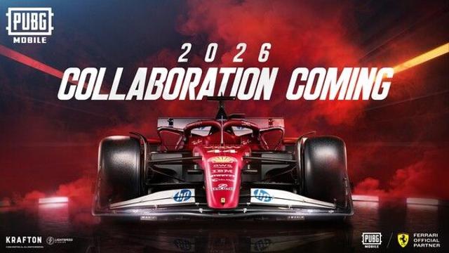 배틀그라운드 모바일, 스쿠데리아 페라리 HP와 글로벌 협업