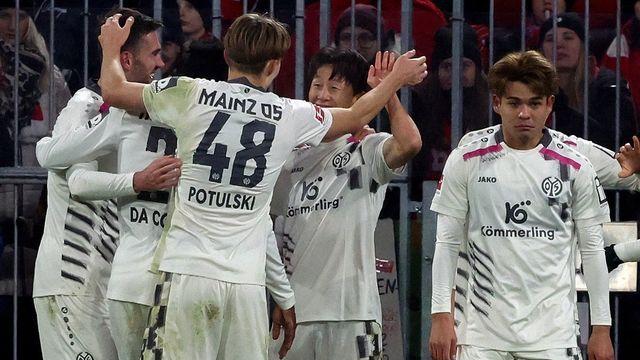 이재성, 김민재 앞에서 환상 헤딩골…마인츠, 뮌헨과 2-2 무승부