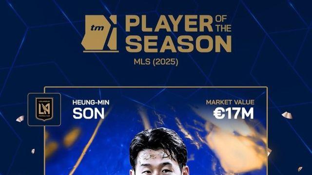 [오피셜] 득표율 49.32%, 손흥민이 메시를 제쳤다...축구통계매체 선정 MLS 올해의 선수 선정
