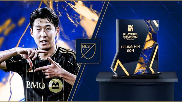 대한민국 축구 만세! 손흥민 >> 'G.O.A.T' 메시, SON 압승!…'50% 근접했다'→팬들이 뽑은 MLS '올해의 선수' 수상