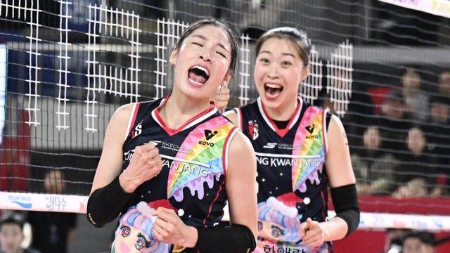 ‘김연경 제자’ 인쿠시 V리그 데뷔…정관장은 GS칼텍스에 1-3 역전패→최하위 탈출 실패