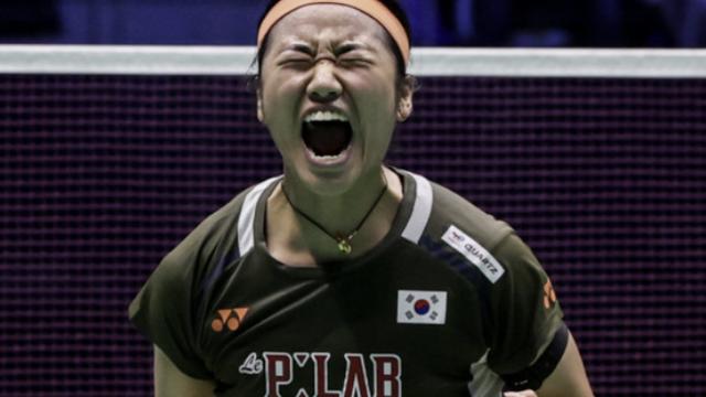 [속보] 안세영, 日 세계챔피언 혼냈다! 황홀한 뒤집기쇼!…야마구치 상대 2-1 역전승→월투파 조 1위 4강 진출