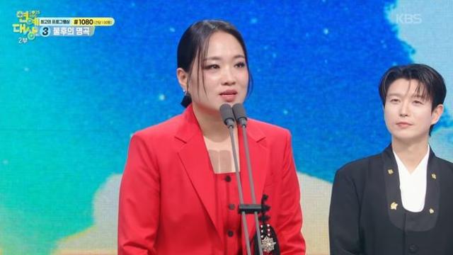 ‘인기상’ 정지선, 쌍둥이 동생 투병 고백 “뇌종양 이겨내길” (KBS 연예대상)
