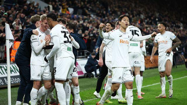 [챔피언십 POINT] 엄지성의 스완지, 렉섬에 역전승! 4경기 3승 폭발...감독 교체 후 강등권 탈출