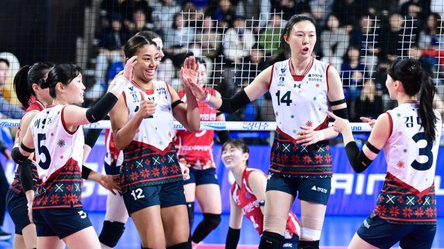 스타는 떠났는데, 승리는 더 늘었다…현대건설의 6연승 반전