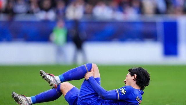 “십자인대 파열 가능성도 있어” 일본 초비상! 월드컵 6개월 남았는데 ‘핵심 MF’ 무릎 부상