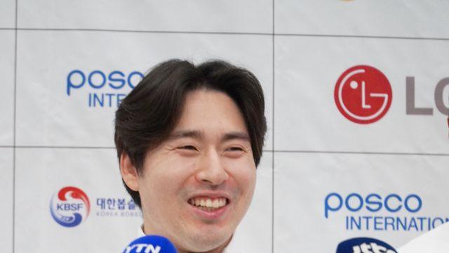 ‘올림픽 트랙’서 동메달 딴 봅슬레이 김진수 “이탈리아 트랙은 쉬우면서도 어려워…독일과 편차 줄었다” [IS 현장]