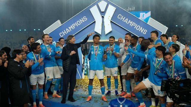 '네레스 2골' 나폴리, 볼로냐에 2-0 승리…이탈리아 슈퍼컵 우승