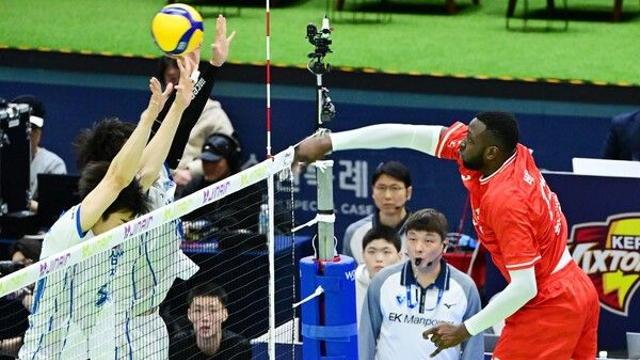 '베논 35점 폭발' 한국전력, 3-2 신승…'고준영 대행 체제' 삼성화재 창단 첫 11연패 수렁