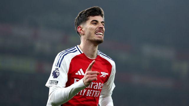 아르테타 함박웃음! 하베르츠, 128일만에 훈련 복귀... 요케레스, 제주스와 경쟁 전망