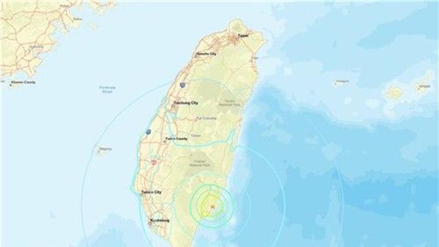 대만 타이둥서 규모 6.1 지진…