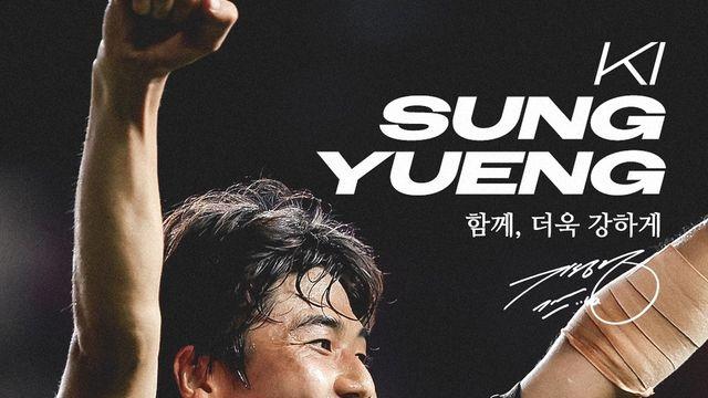 K리그1 포항, 기성용과 1년 재계약…