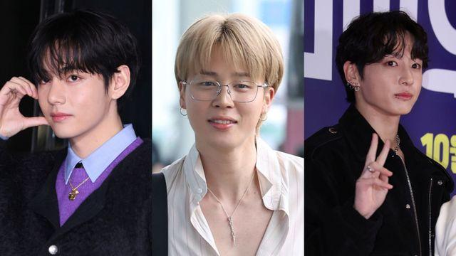 BTS 뷔·지민·정국, ‘100대 주식 부호’ 랭크…인당 보유액은 [왓IS]