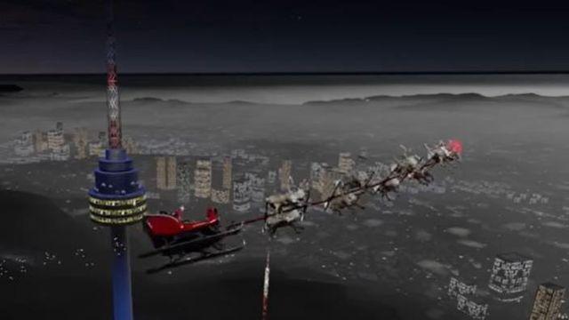 70년째 이어진 '동심 수호'… NORAD 레이더에 포착된 산타, 한반도 상공 통과