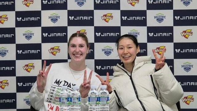 '부상 투혼' 카리와 '든든한 백업' 나현수…현대건설 7연승 주역