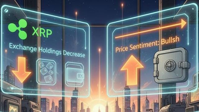 “암호화폐(코인) 거래소 내 리플 보유량이 감소... 반등 기대감이 커지고 있습니다”