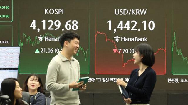 코스피, 삼성전자·SK하이닉스 쌍끌이에 상승 마감