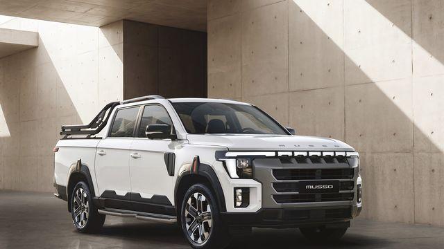 KGM, 차세대 픽업 이름은 ‘무쏘’로... 외관 이미지 공개