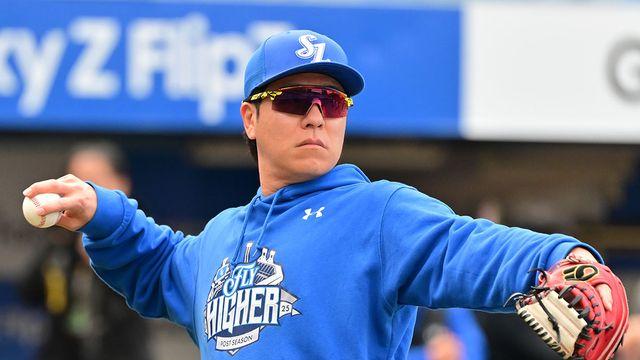 '강민호 잔류' X-마스 선물 없었다…연말 내 타결 어렵나→