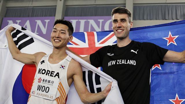 세계육상연맹 “2025 남자 높이뛰기, 우상혁과 커의 경쟁”